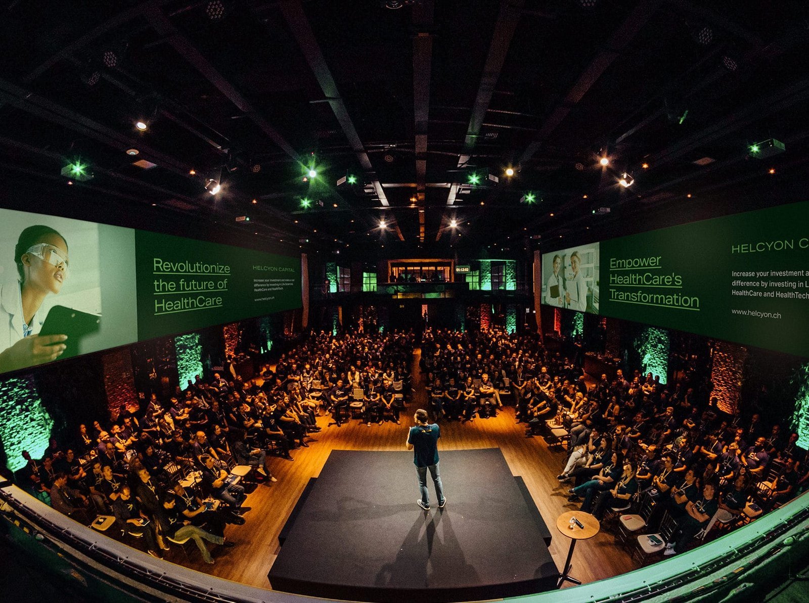 Large-format poster events