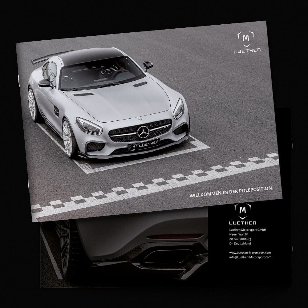 Brochure design designer